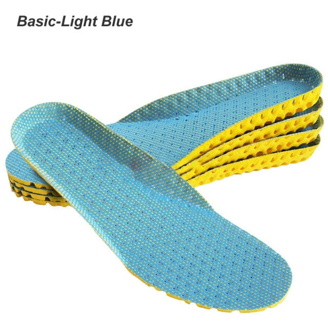 Orthopedic Memory Foam Sport Support Insert Feet Care Insoles for Shoes Men Women Orthotic Breathable Running Cushion Men Women