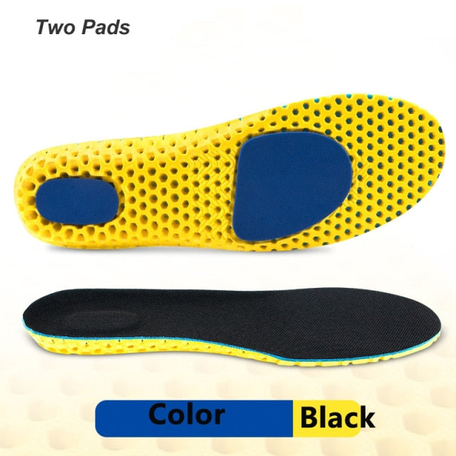 Orthopedic Memory Foam Sport Support Insert Feet Care Insoles for Shoes Men Women Orthotic Breathable Running Cushion Men Women