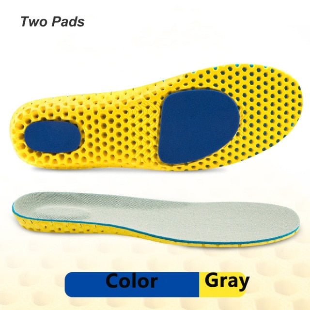 Orthopedic Memory Foam Sport Support Insert Feet Care Insoles for Shoes Men Women Orthotic Breathable Running Cushion Men Women