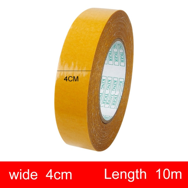 Strong Fixation Of Double Sided Cloth Base Tape Translucent Mesh Waterproof Super Traceless High Viscosity Carpet Adhesive