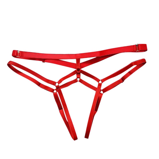 Sexy Lingerie Erotic Hollow Out Elastic Cage Bra Sexy Women&#39;s Underwear Bandage Strappy Halter Bra Exotic Costume Lenceria Mujer