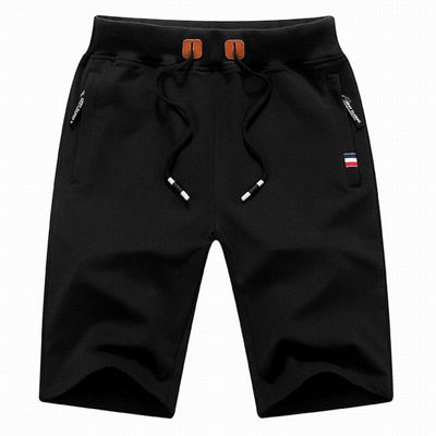 Men&#39;s Summer Breeches Shorts 2021 Cotton Casual Bermudas Black Men Boardshorts Homme Classic Brand Clothing Beach Shorts Male